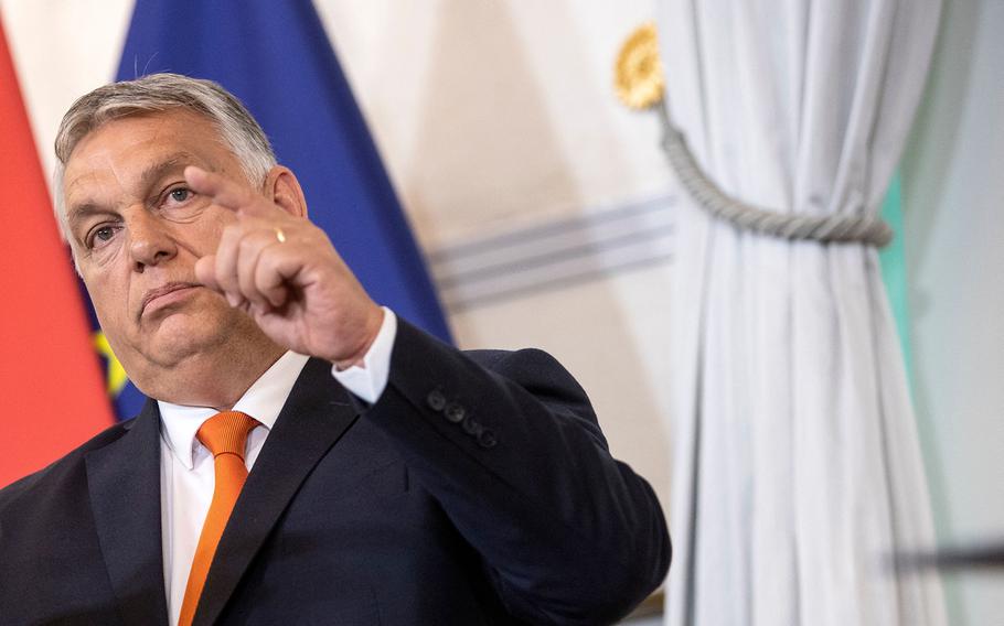 Hungary to back Finland and Sweden NATO bids in 2023, Orban says